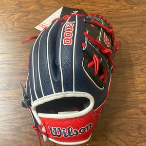 Wilson 2024 July GOTM USA A2000 1786 RH Infield Baseball Glove 11.5" New