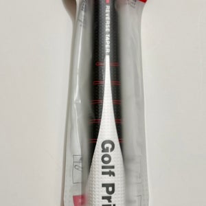 NEW Golf Pride Reverse Taper Putter Grip - ROUND - Size: LARGE - Black/Red/White