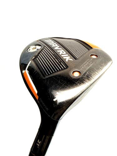 Callaway Mavrik 7 Wood 21 EvenFlow Green 55g Regular Fairway Wood