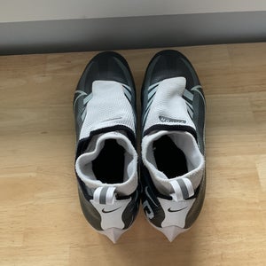 Black Men's Size M 9.5 (W 10.5) Adult Nike Vapor edge pro 360 Cleats (Used)