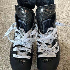 USED - True Pro Custom CATALYST Pro Hockey Skates-11 D/A-288 Holders-Shift DLC MAX-TEAM USA Stamp