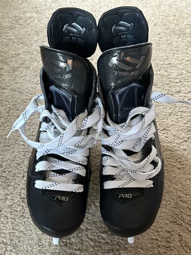 Used True Pro Custom CATALYST Pro Hockey Skates-11 D/A-288 Holders-Shift DLC MAX-TEAM USA Stamp