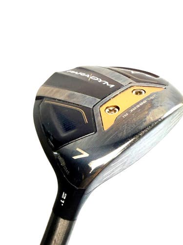 Callaway Paradym 7 Wood 21 HZRDUS Silver 4th Gen 50g Regular Flex