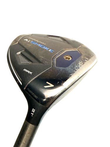 Callaway Ai Smoke Max 7 Wood 21 Ventus Blue 75g Stiff Flex Fairway Wood