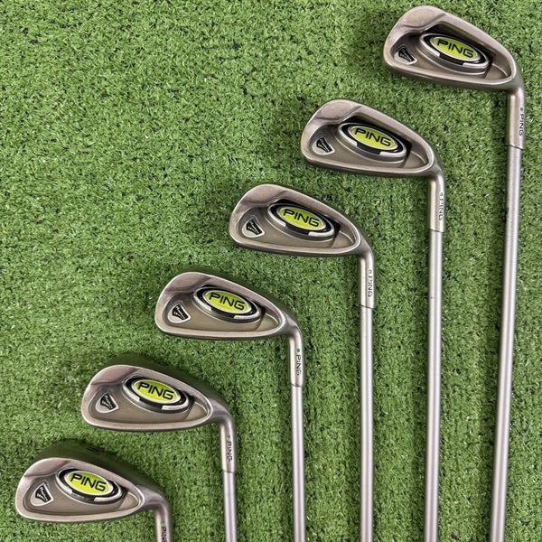 Ping Rapture Iron Set 5-PW Green Dot TFC 909 Graphite Regular Flex Right Handed