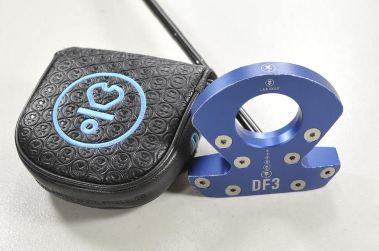 LAB Golf DF3 Blue 35" 69* Putter Right Steel with Head Cover  # 213827