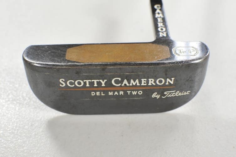 Scotty Cameron 1999 Teryllium Two Del Mar 2 Mid Slant 35" Putter RH # 213771