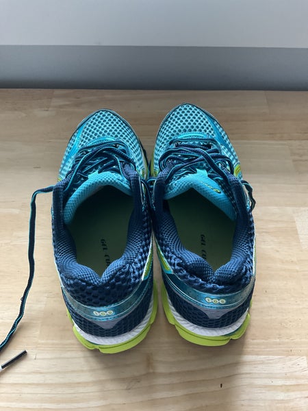 Blue Unisex Size M 9.0 (W 10.0) Adult Asics Gel Cumulus Shoes (Used)