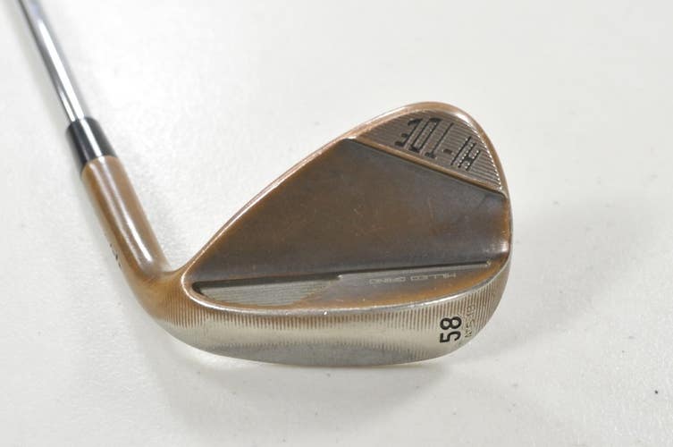 TaylorMade Milled Grind Hi-Toe 4 58*-10 Wedge RH DG Wedge Flex 115 Steel #213305