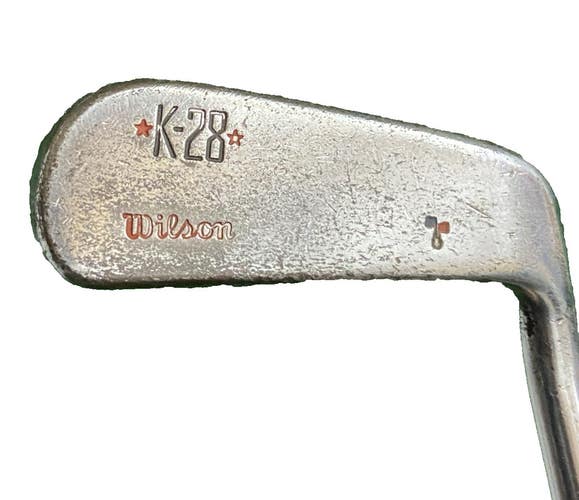 Wilson K-28 Blade Putter Steel 34 Inches RH Nice Golf Pride Tour Classic Grip