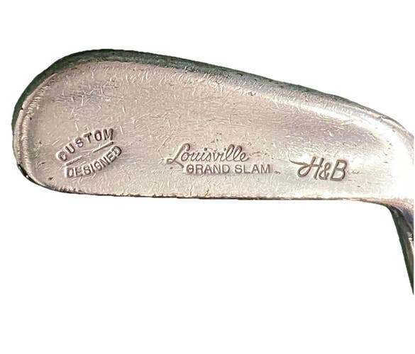 Louisville Grand Slam HB Custom Chipper RH Steel Shaft 34.5 Vintage Leather Grip
