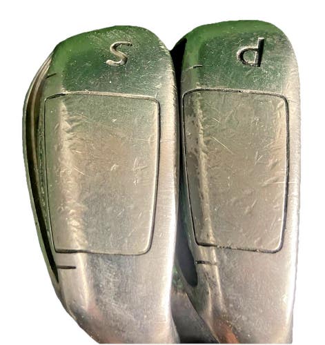 Adams Idea Tech OS Ti Wedge Set PW,SW 55g Lite Senior Flex Graphite RH New Grips