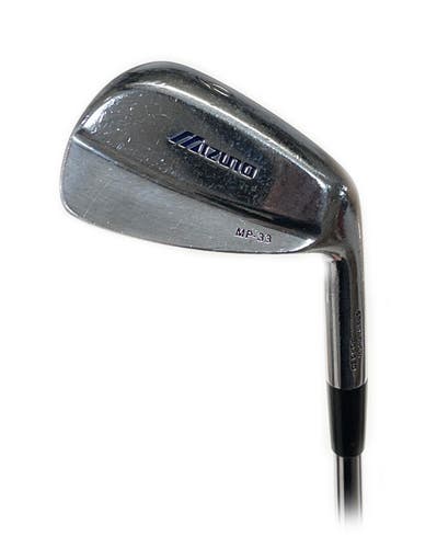 Mizuno MP-33 Forged Single 9 Iron Steel True Temper Dynamic Gold S300 Stiff Flex