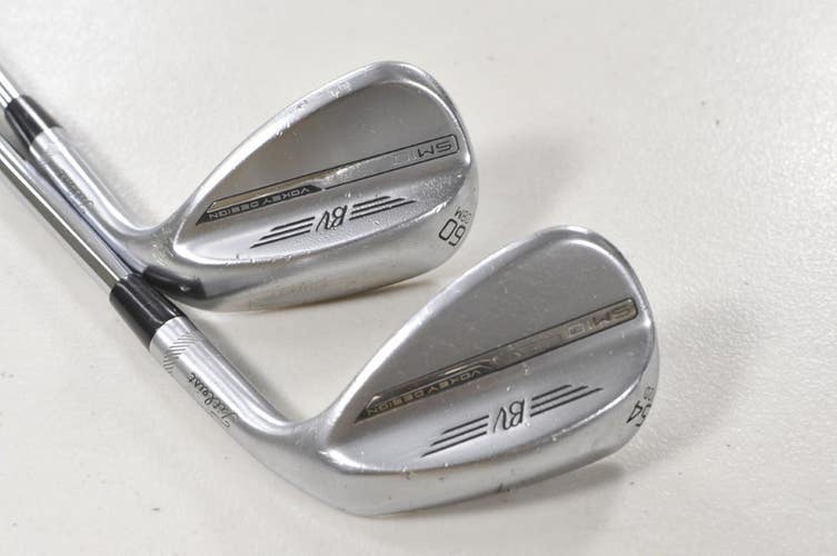 Titleist Vokey SM10 Raw 54*, 60* Wedge Set Right BV Wedge Flex Steel # 213719