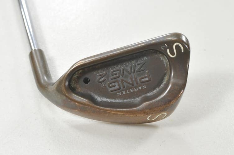 Ping Zing 2 Beryllium Copper SW Sand Wedge Black Dot RH JZ Stiff Steel # 213322