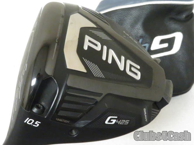 PING G425 Max Driver 10.5 HZRDUS Smoke RDX Red 60g 6.0 Stiff +HC  LEFT LH