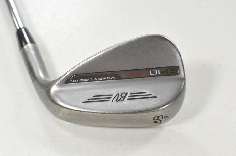 Titleist Vokey SM10 Nickel 48*-10F Wedge Right BV Wedge Flex Steel # 213243