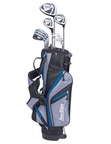 Tour Edge HL-J Junior Iron Set (ROYAL BLUE 5X2, Graphite Juniors) NEW