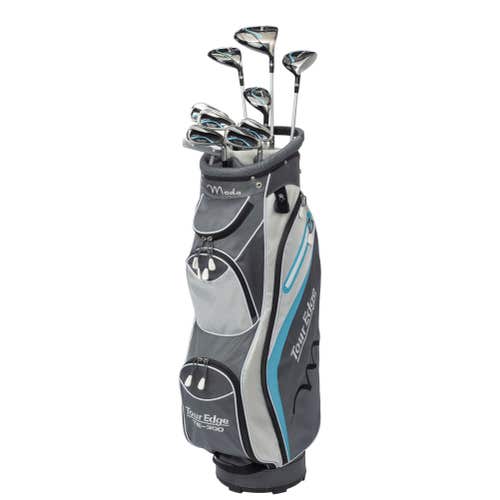 Tour Edge TE-300 MODA Complete Set (Aqua, 11pc, LADIES +1") Women's 2025 NEW