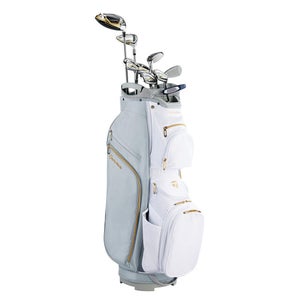 Taylor Made Kalea Gold Complete Set (Grey/White, Ladies, 10pc, Cart Bag)