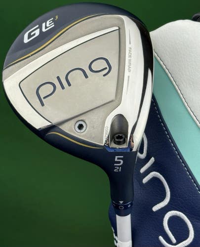 PING G LE3 Womens Fairway 5-Wood 5W 21* Graphite ULT 250 Ladies Flex MINT!