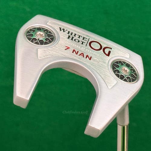 Odyssey White Hot OG 7 NANO 34.75" Putter Stroke Lab Red w/Super Stroke & HC
