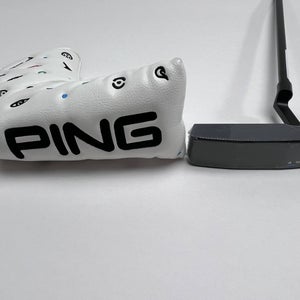 Ping PLD Milled Anser Matte Black Putter 35" Black Dot Mens RH HC NEW