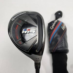 TaylorMade M4 4 Hybrid 22* Fujikura Atmos 6R Regular Graphite Mens RH HC