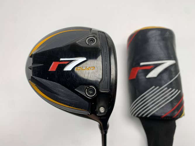TaylorMade R7 Quad Mini Driver 11.5* Fujikura Speeder 6S Stiff RH HC