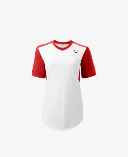 GIRL'S E810 V-NECK PULLOVER JERSEY