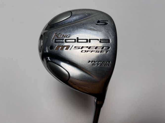 Cobra M Speed Offset 5 Fairway Wood 18* Bassara M Speed Tuned 45g Ladies RH