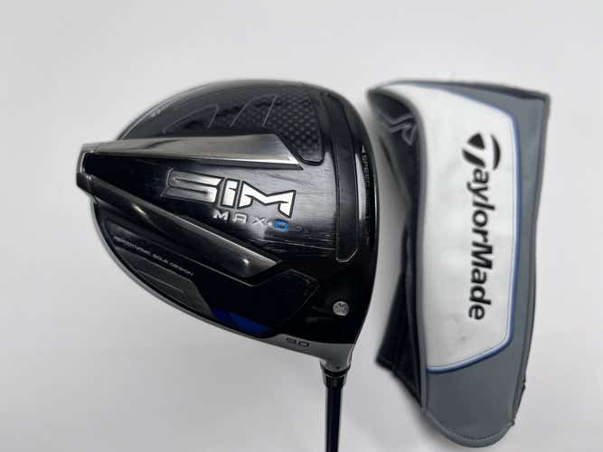 TaylorMade SIM MAX-D Driver 9* EvenFlow Riptide CB 5.5 50g Regular RH HC