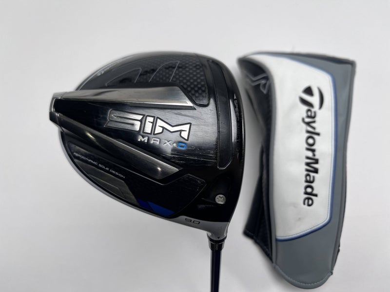 TaylorMade SIM MAX-D Driver 9* EvenFlow Riptide CB 5.5 50g Regular RH HC