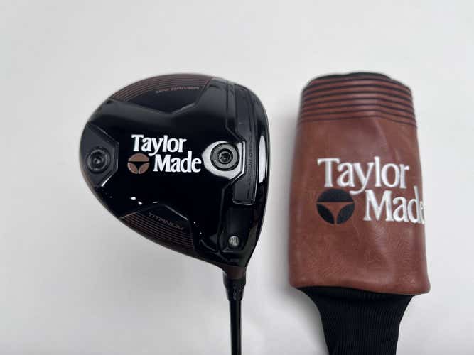 TaylorMade BRNR Copper Mini Driver 11.5* Bassara e42x5ct 42g Senior Mens RH HC