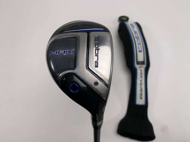 Cobra MAX 4 Hybrid 22* Matrix White Tie X4 56g Senior Graphite Mens RH HC