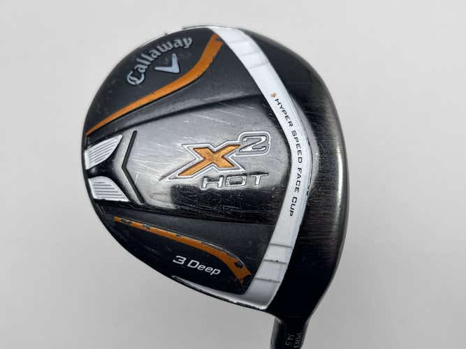 Callaway X2 Hot Deep 3 Pro Fairway Wood 14.5* Accra AC75 M4 Stiff RH