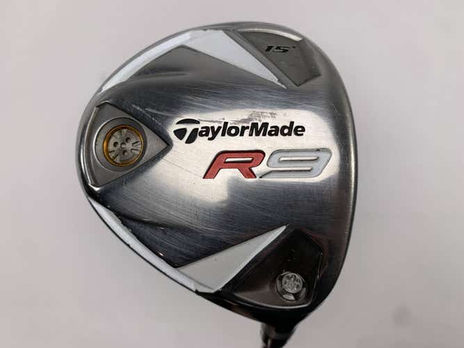 TaylorMade R9 3 Fairway Wood 15* Aldila Voodoo SNV6 TP Stiff Graphite Mens RH