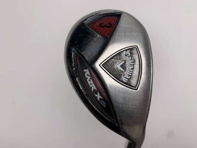 Callaway Razr X HL 3 Hybrid 21* 70g Stiff Graphite Mens RH