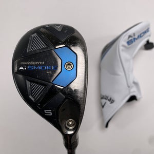 Callaway Paradym Ai Smoke HL 5 Hybrid 24* Cypher Sixty 5.5 60g Regular RH HC