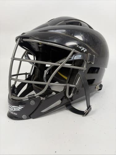 Cascade CS-R Lacrosse Helmet, Black, Youth OSFM