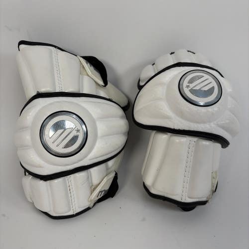 Maverick Rome Lacrosse Elbow Pads, Large, 37.5