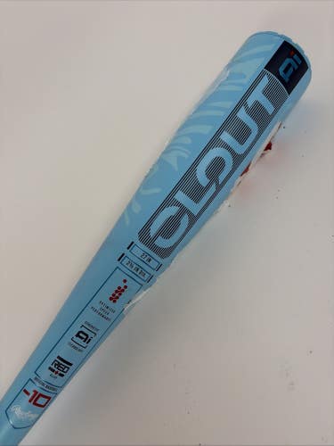 Rawlings Clout Ai Youth Baseball Bat, 27/17 (-10), 2 5/8" Barrel