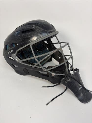 Easton Gametime Baseball Catchers Helmet Small 5 1/2""x7 1/8" Black