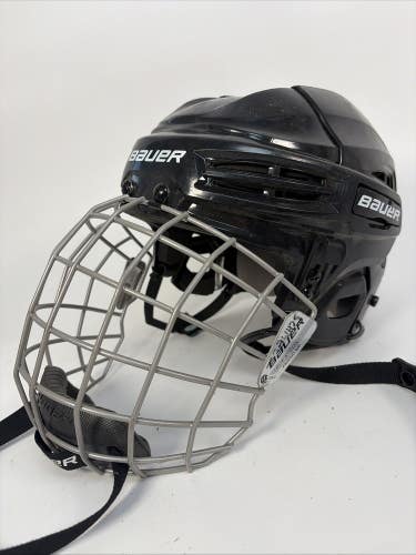 Bauer IMS 5.0 Black  Hockey Helmet Combo S w/ True Vision FM2100 S/P Mask