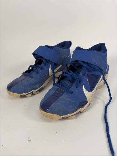 Nike Trout Fastflex Youth Baseball Cleats, Blue, Size 5.5Y