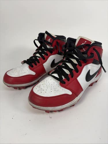 Air Jordan 1 Mid TD Football Cleats, Size 8