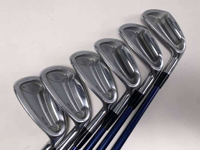 Mizuno MX 23 Iron Set 5-PW Exsar Blue Regular Graphite Mens RH
