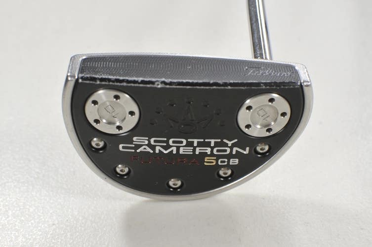 Titleist 2017 Scotty Cameron Futura 5CB 35" Putter Right Steel # 214058