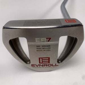 Evnroll ER7 Full Mallet Single Bend Putter 33" Mens RH