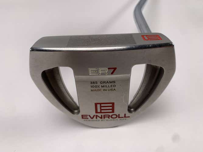 Evnroll ER7 Full Mallet Single Bend Putter 33" Mens RH